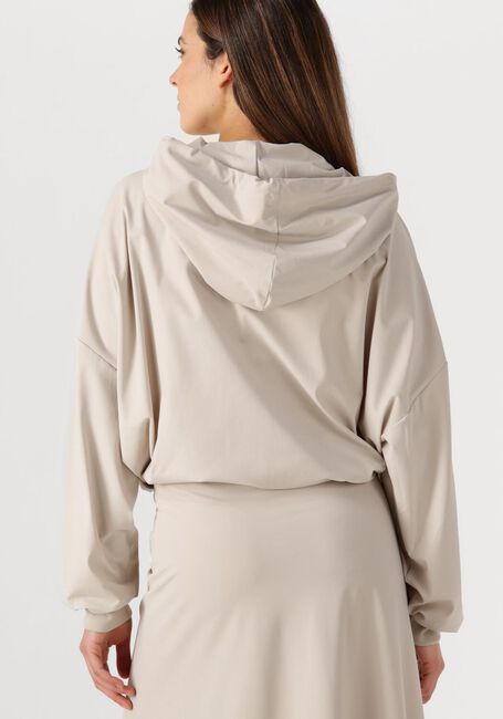 Beige PENN & INK Strickjacke HOODIE - large