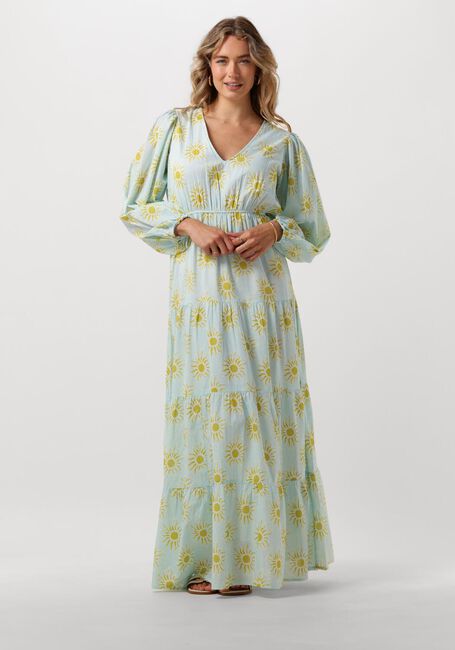 Hellblau OMODA ATELIER Maxikleid X KAE      - large