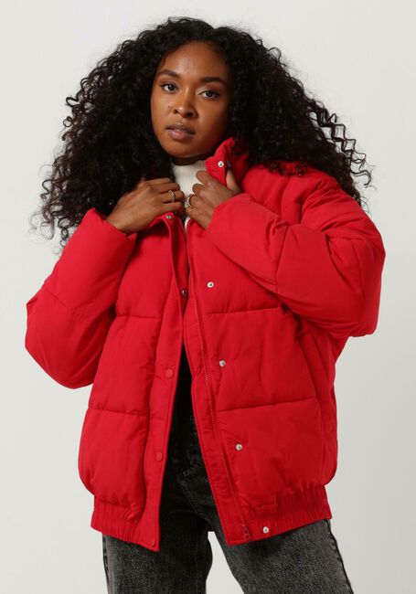Rote ANOTHER LABEL Wattierte Jack MILLE OVERSIZED PUFFER - large
