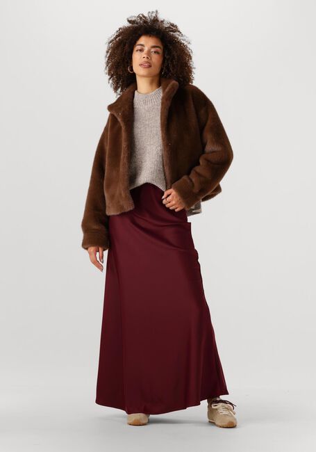Braune MOVES Fake-Fur-Jack KARA JACKET 4471 - large