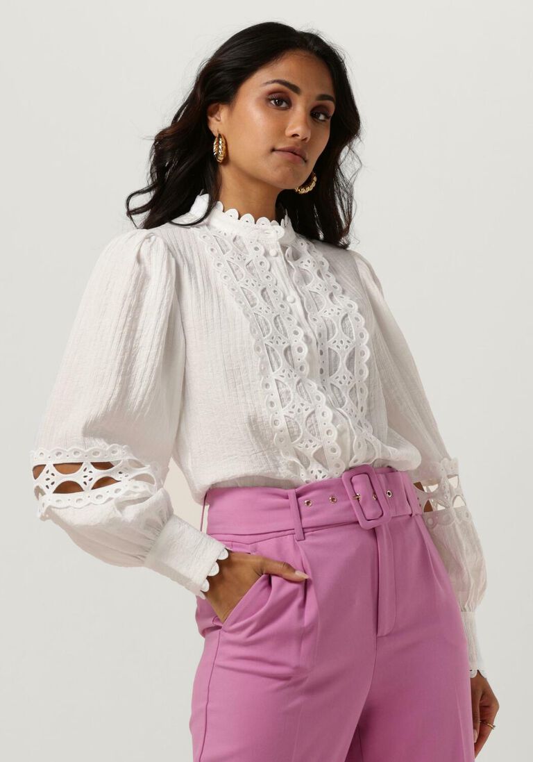 weiße aaiko bluse lenora vis 522