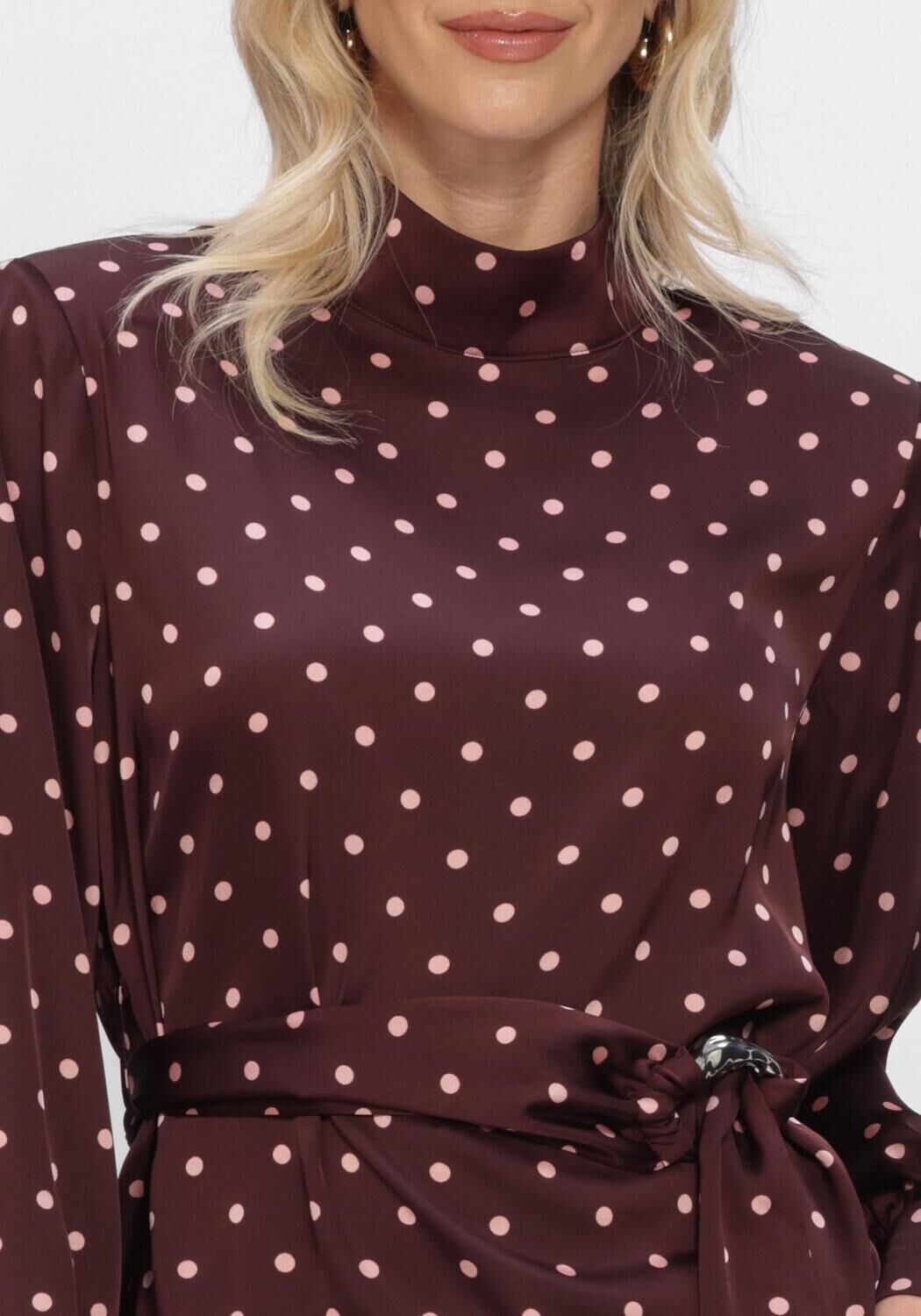 Bordeaux STUDIO AMAYA Blusen SELYA BLOUSE - large