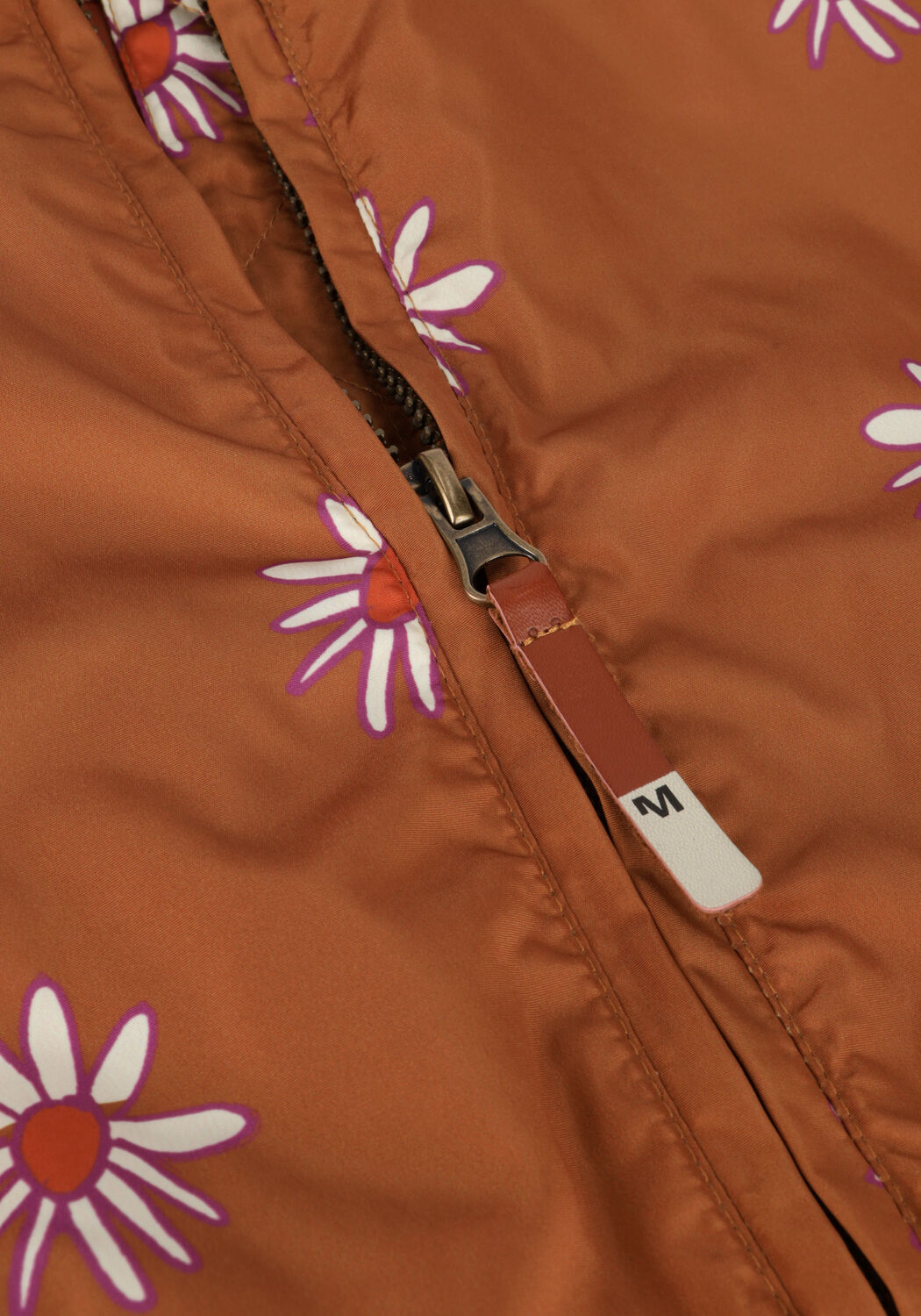 Braune MOODSTREET Jack BOMBER JACKET FLOWER - large