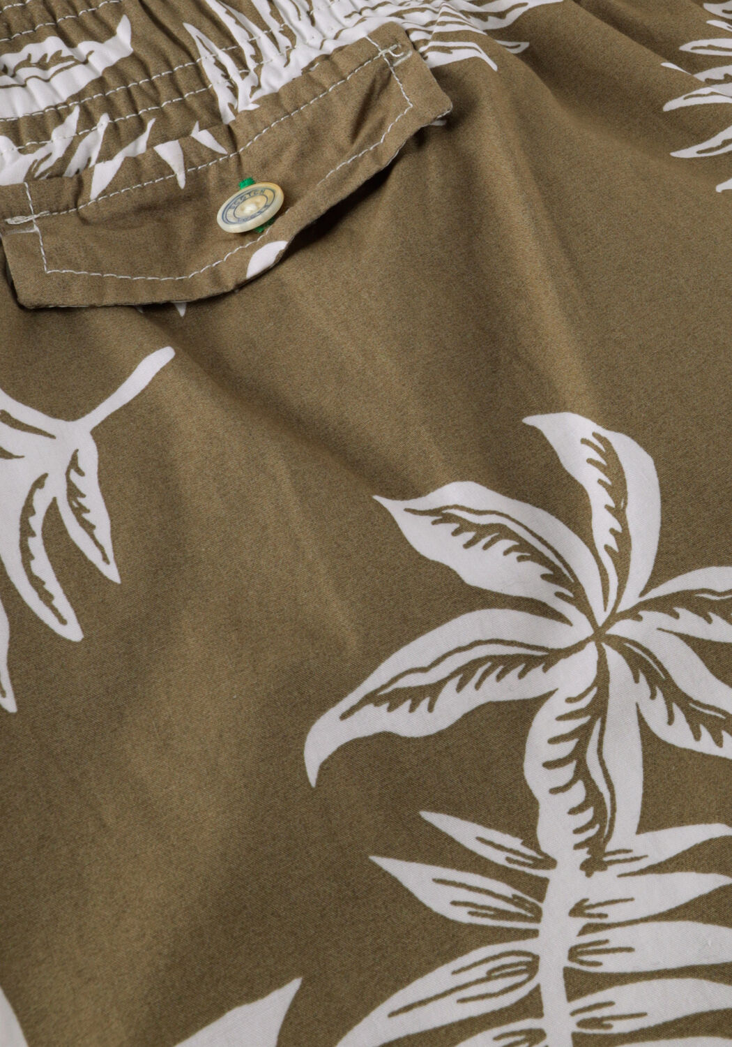 Khaki SCOTCH & SODA Kurze Hose SEASONAL RELAXED STRAIGHT - PRINTED POPLIN BERMUDA - large