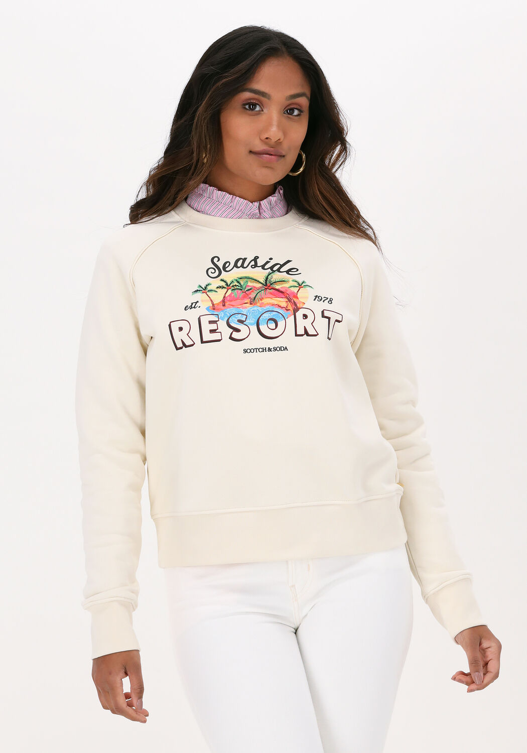 Sweatshirt relaxed fit clearance