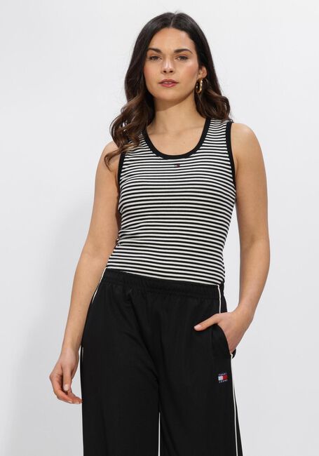 Mehrfarbige/Bunte TOMMY JEANS Top TJW ESSENTIAL RIB TANK EXT - large