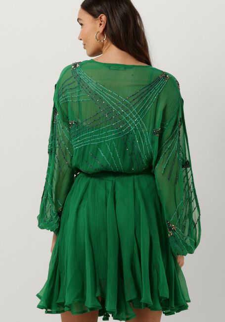 Grüne MES DEMOISELLES Minikleid DRESS ANNA - large