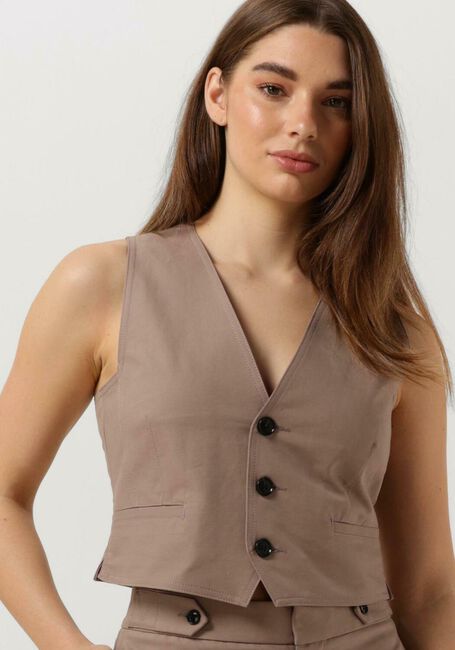 Braune VANILIA Gilet SOFT TOUCH VEST - large