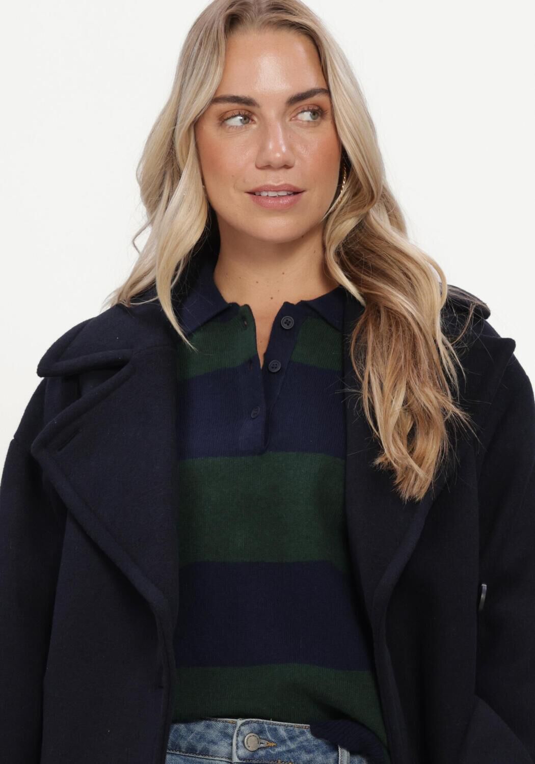 Dunkelblau INWEAR Jack ZORAHIW SHORT DB COAT - large