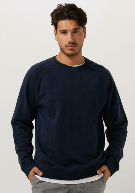 Dunkelblau ANERKJENDT Pullover AKRUBEN COTTON CREW SWEAT - large