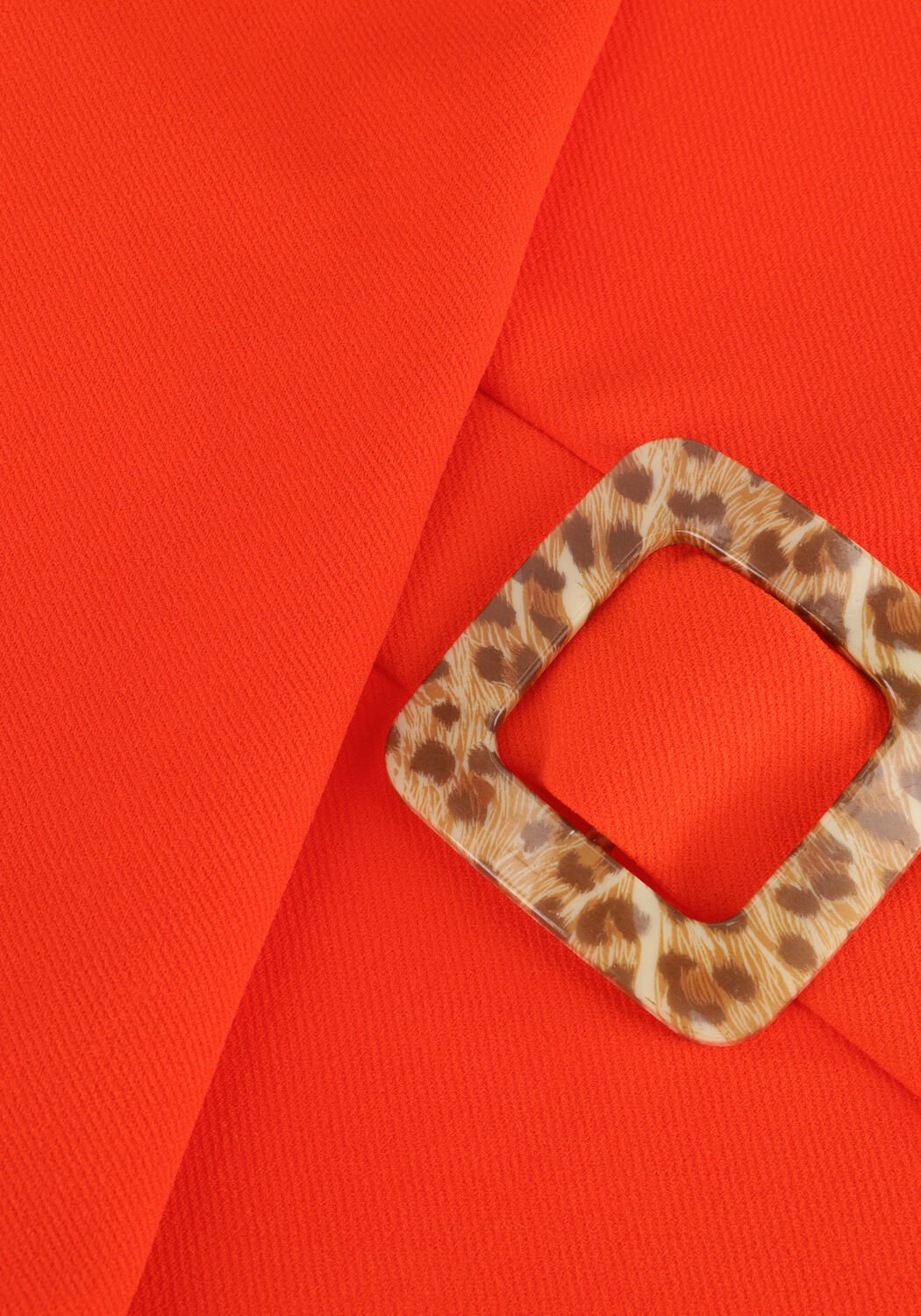 Orangene ANA ALCAZAR Minikleid A DRESS LEO CLASP - large