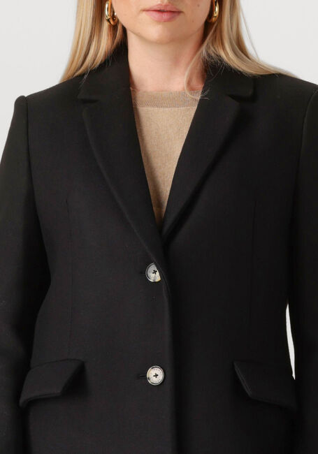 Schwarze TOMMY HILFIGER Mäntel CLASSIC SB WOOL REG MAXI COAT - large