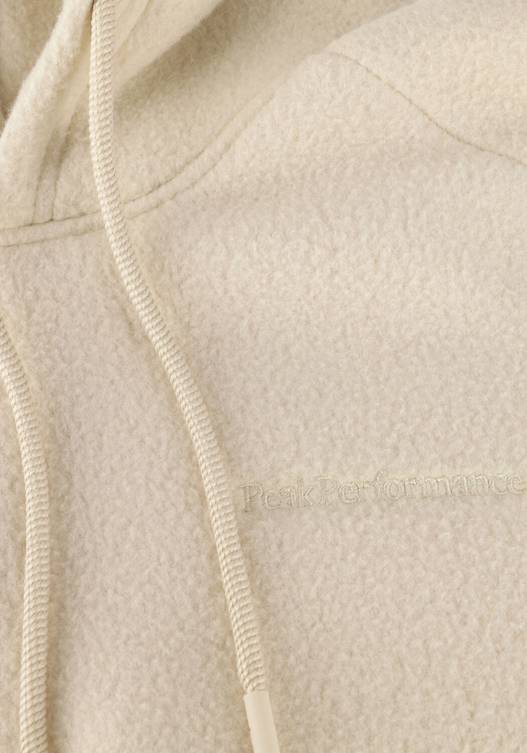 Sand PEAK PERFORMANCE Sweatshirt M FLEECE HOOD - large