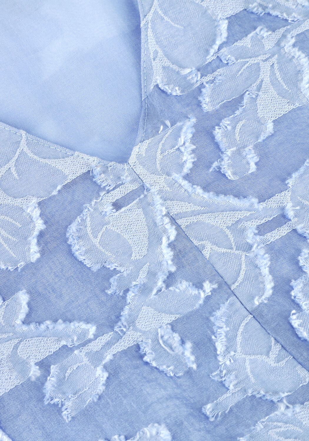 Hellblau SELECTED WOMEN Midikleid SLFSADIE 3/4 MIDI DRESS - large