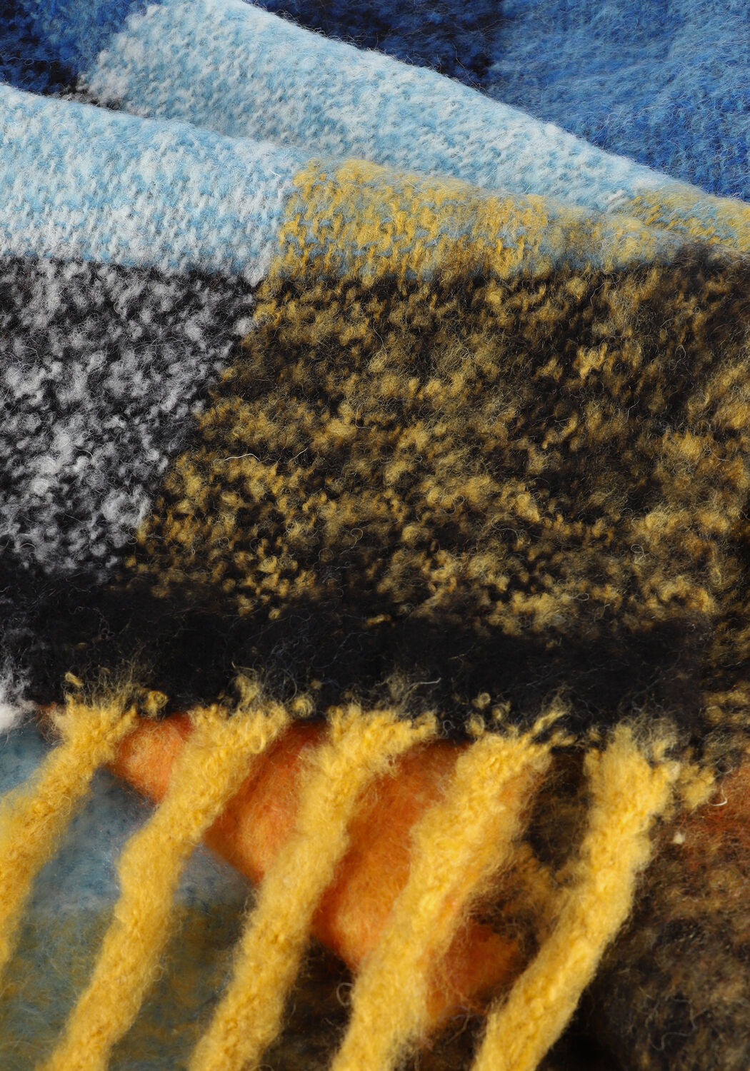 Blaue NOTRE-V Schal 337