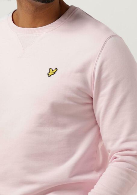 Hell-Pink LYLE & SCOTT Pullover CREW NECK SWEATSHIRT - large