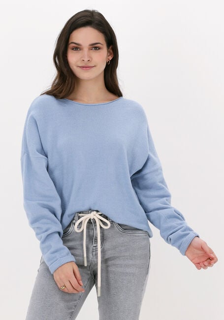 Blaue CIRCLE OF TRUST Pullover ZANE KNIT - large
