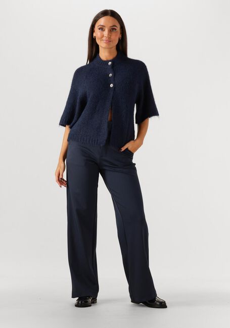 Dunkelblau NEO NOIR Pullover BENUTA FLUFFY KNIT CARDIGAN - large