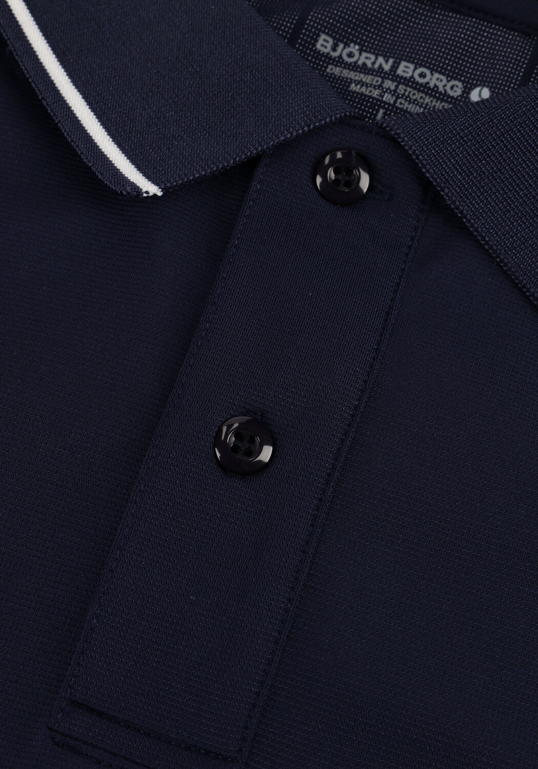 Dunkelblau BJORN BORG Polo-Shirt ACE POLO SHIRT - large