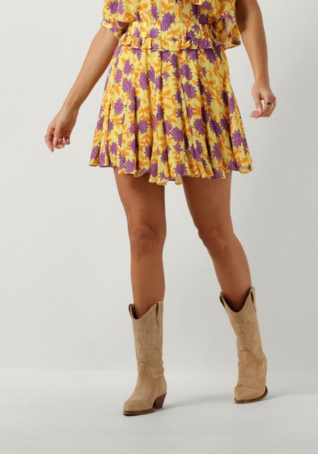 Gelbe HARPER & YVE Minirock HAVANA-SK - large