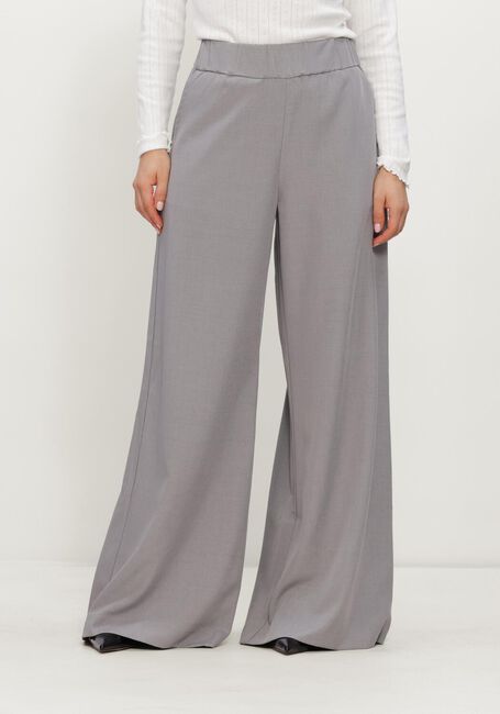 Graue NEO NOIR Weite Hose JANEL STRUCTURE PANTS - large