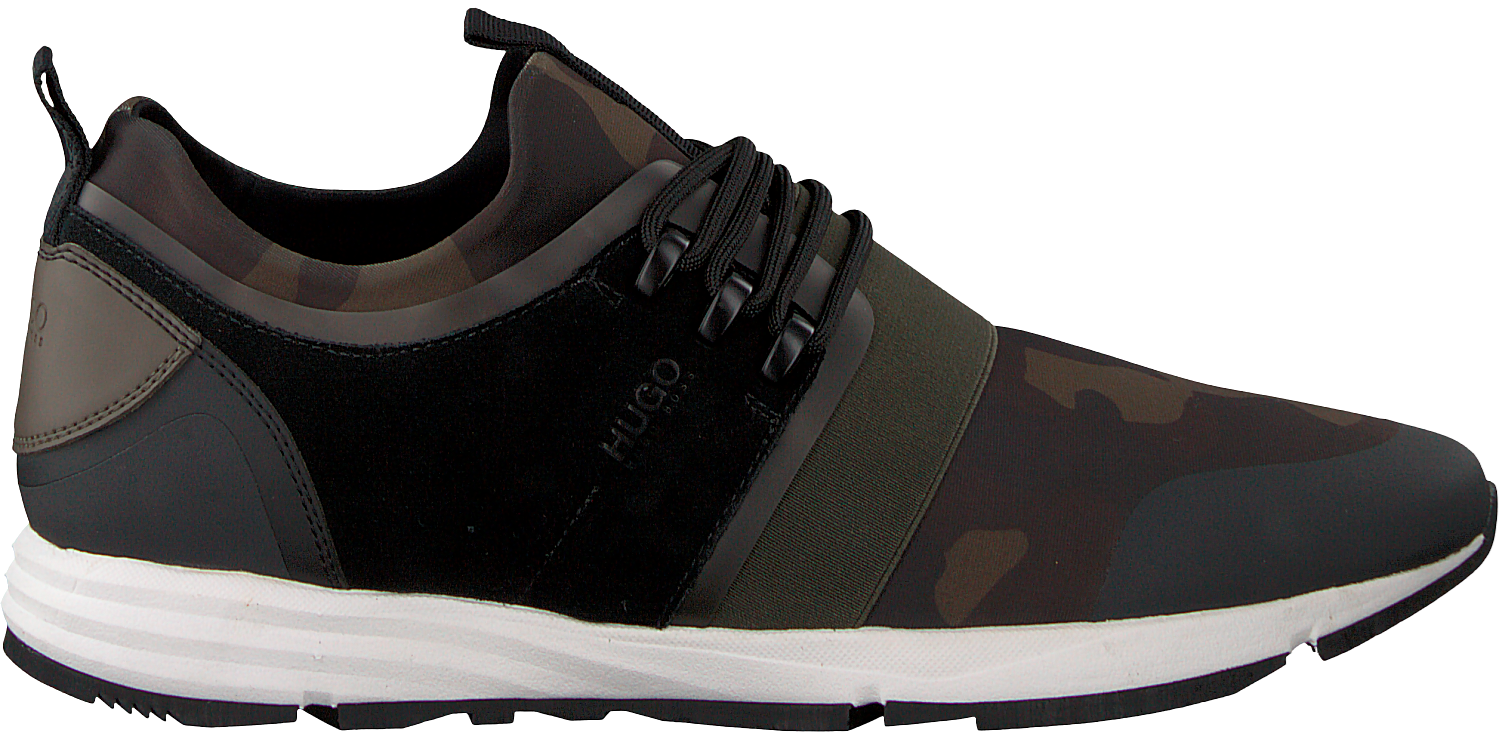 hugo hybrid runn it leather trainer