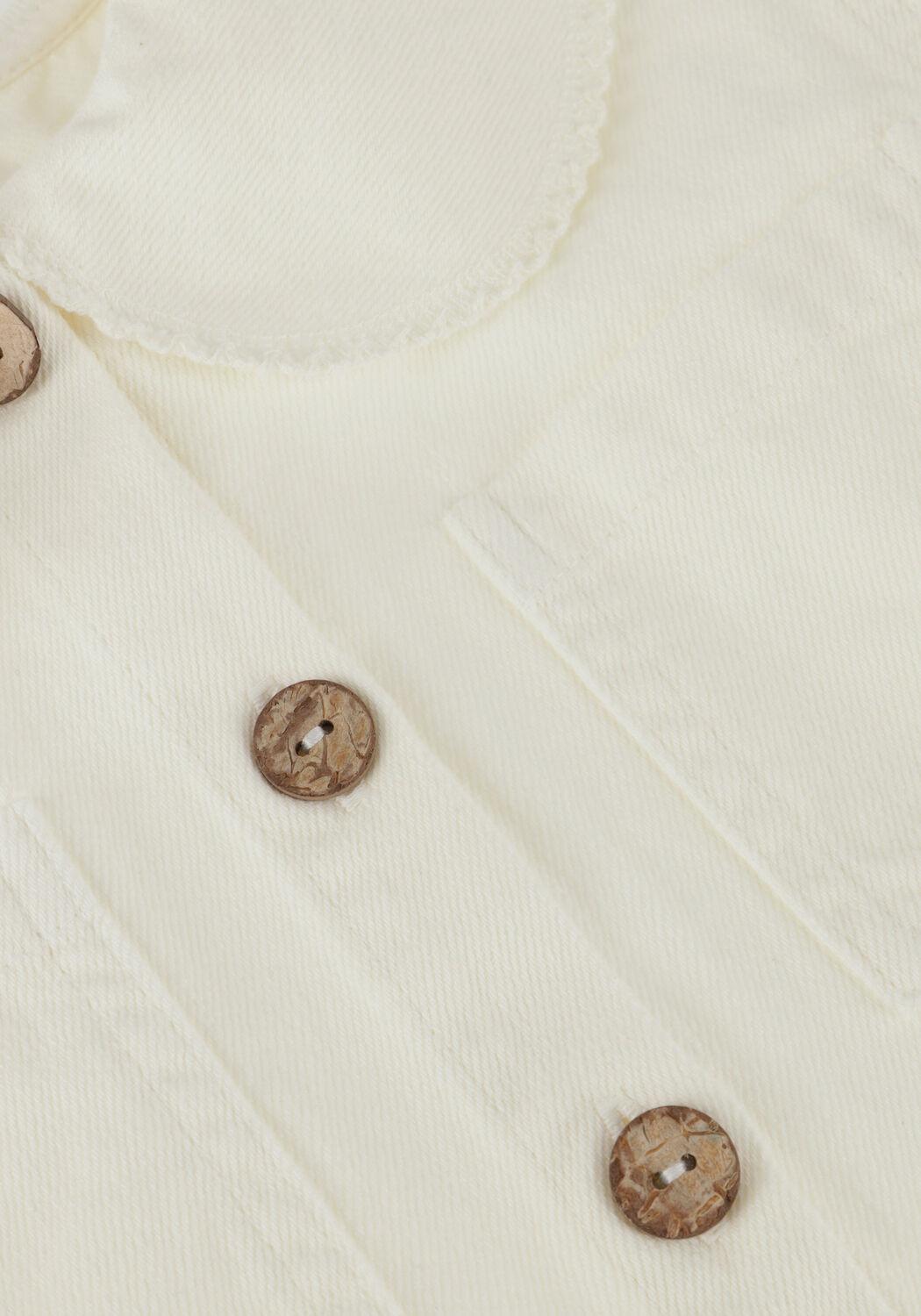 Wei&szlig;e PLAY UP Sommerjacken TWILL JACKET - large