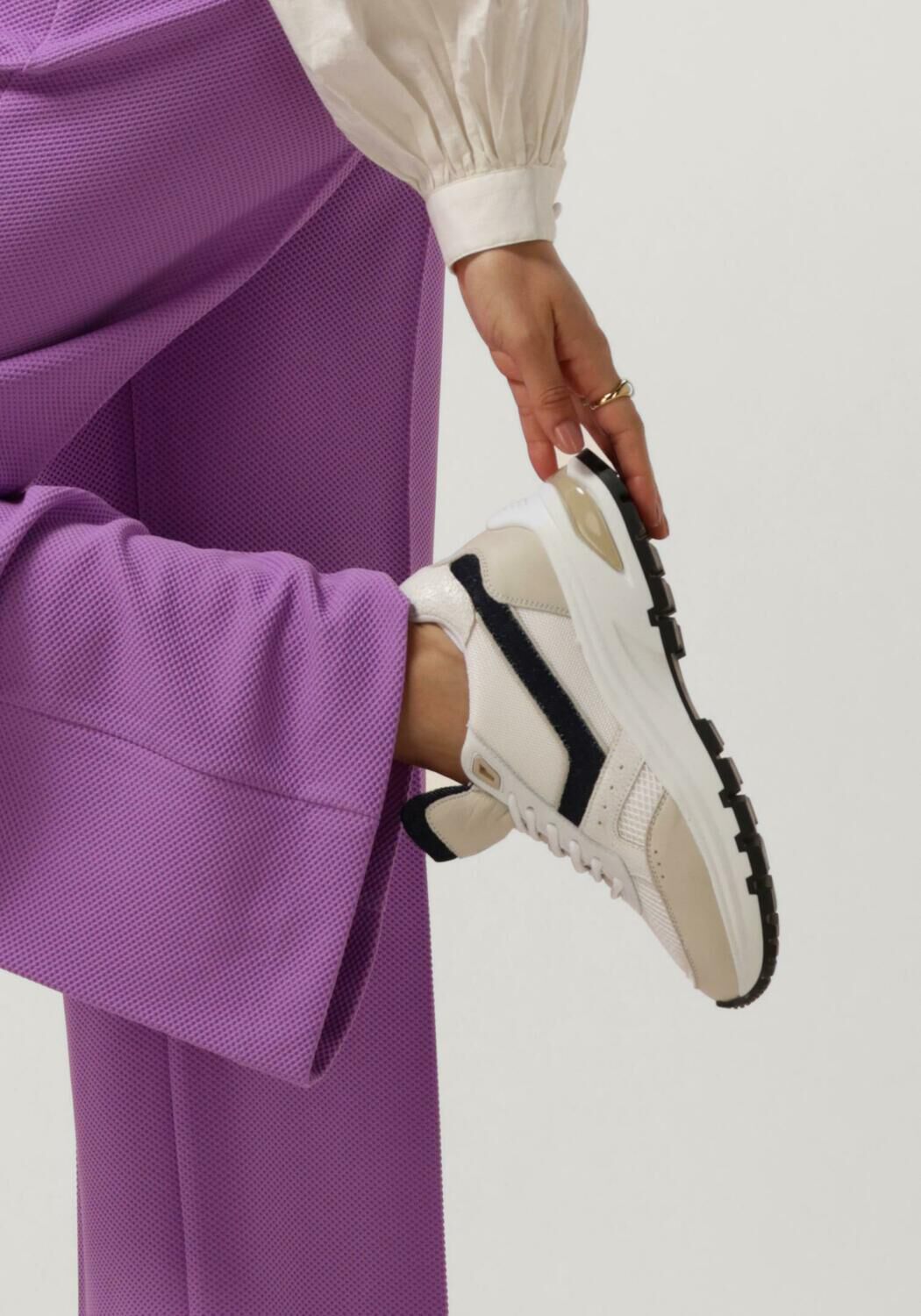 Beige VIA VAI Sneaker Low LIZ EDEN - large