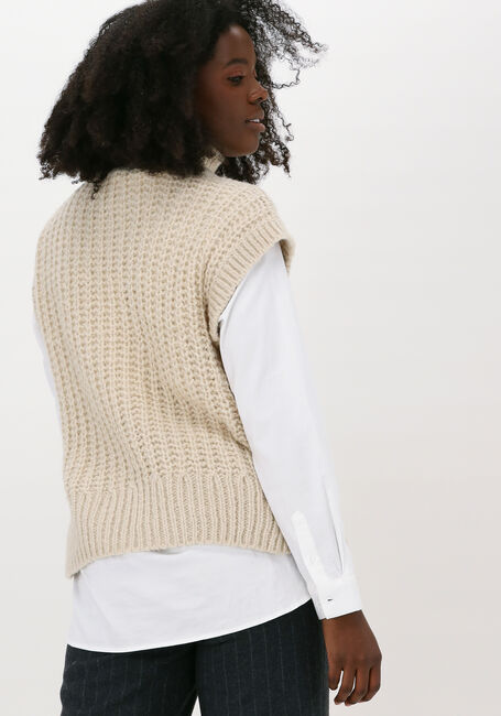 Sand MSCH COPENHAGEN Spencer HEIDI M NECK VEST - large