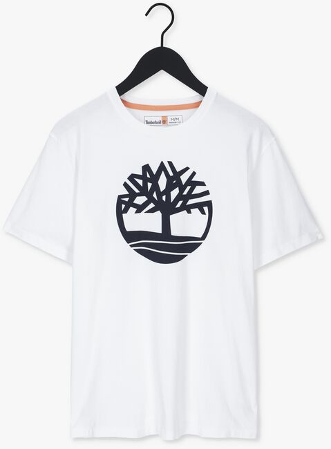 Weiße TIMBERLAND T-shirt SS K-R BRAND TREE T - large