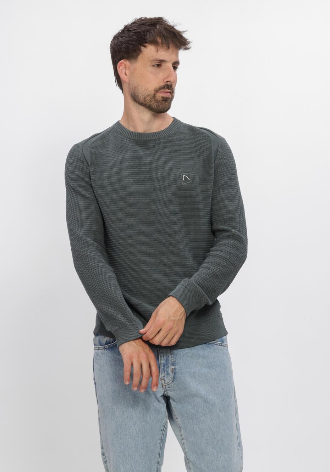 Dunkelgr&uuml;n CHASIN Pullover GUIDE - large