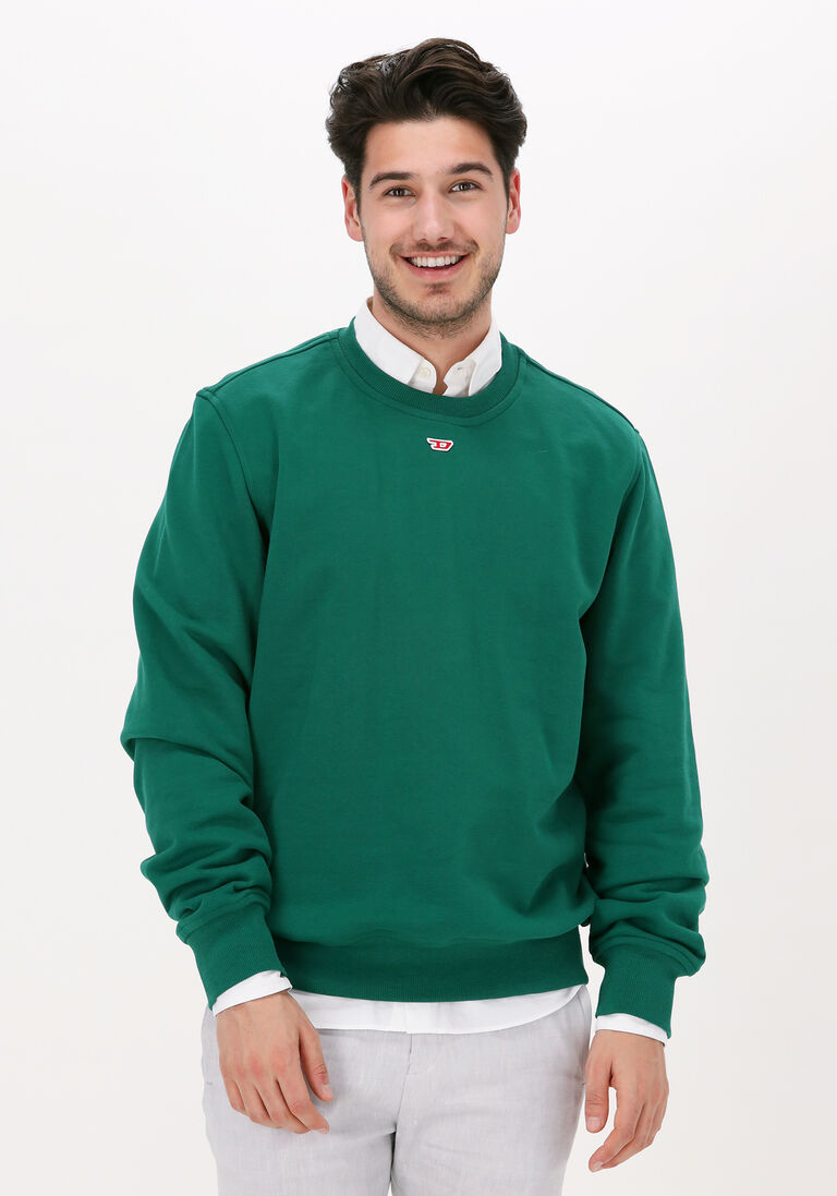 dunkelgrün diesel sweatshirt s-ginn-d