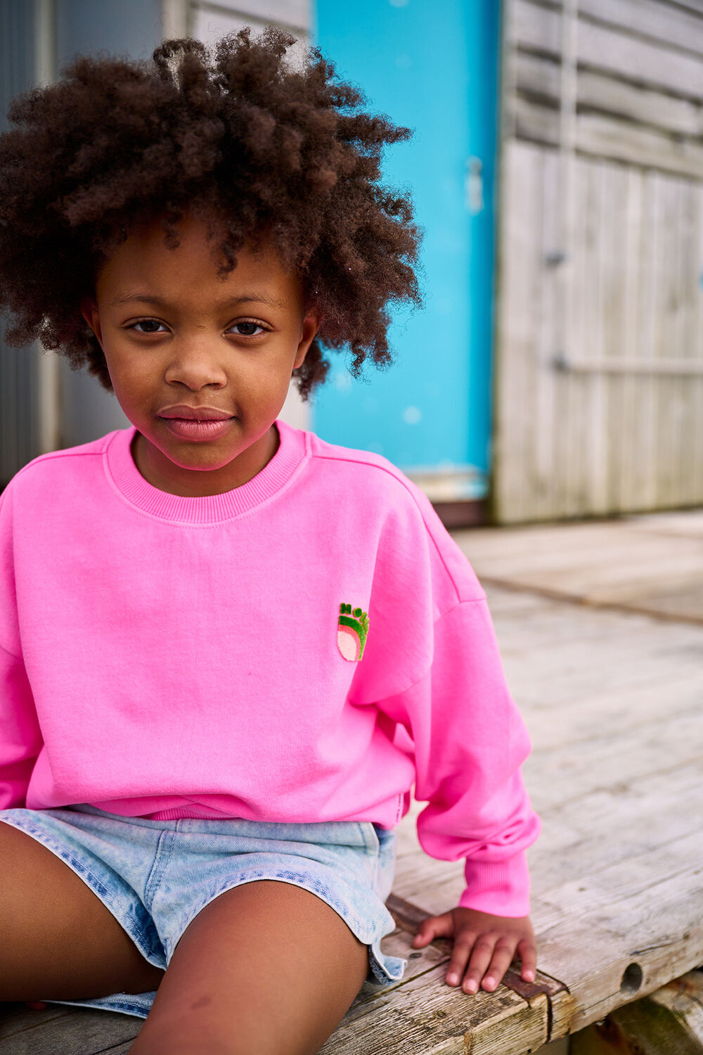 Blaue TUMBLE 'N DRY Kurze Hosen JOIE SHORT - large