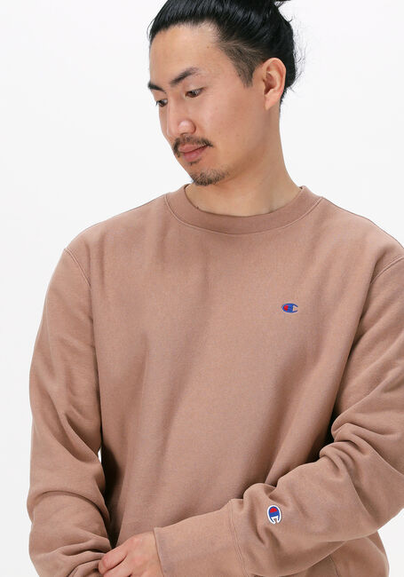 Braune CHAMPION Sweatshirt CREWNECK SWEATSHIRT - large