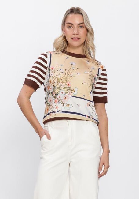 Mehrfarbige/Bunte LIU JO Top ECS MAGLIA CHIUSA M/C - large