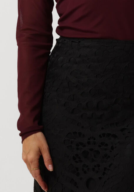 Schwarze VANILIA Midirock LACE PENCIL SKIRT - large