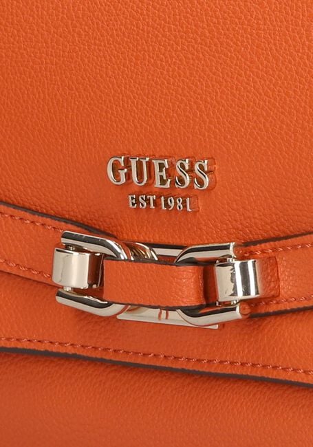 Orangene GUESS Umhängetasche SILVYE CONVERTIBLE XBODY FLAP Orangene GUESS Umhängetasche SILVYE CONVERTIBLE XBODY FLAP - large