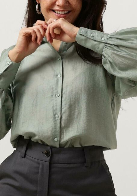 Gr&uuml;ne MSCH COPENHAGEN Blusen MSCHVARSHA ROMINA SHIRT - large