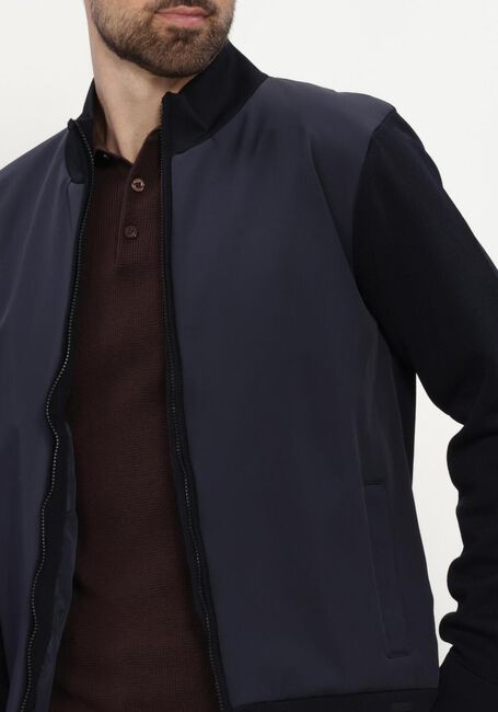 Dunkelblau GENTI Strickjacke HYBRID - large