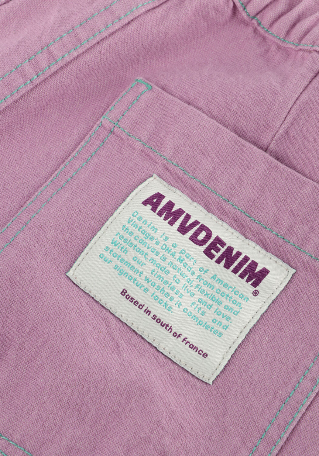 Lila AMERICAN VINTAGE Kurze Hose GREZBAY - large