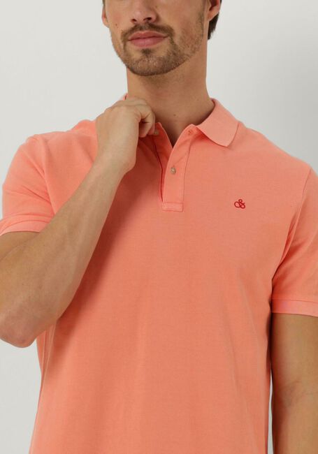 Orangene SCOTCH & SODA Polo-Shirt GARMENT DYED ORGANIC COTTON PIQUE POLO - large