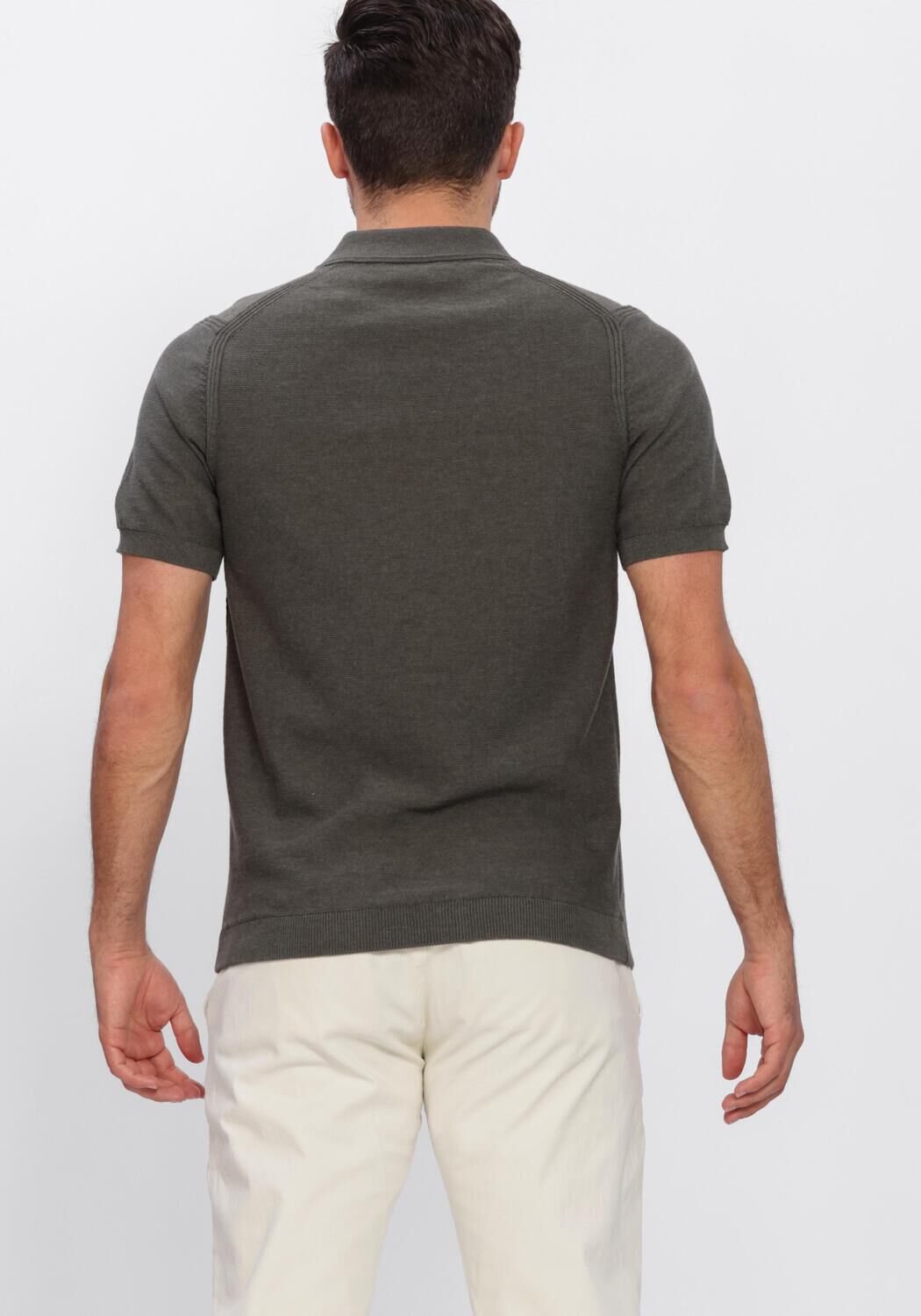 Dunkelgr&uuml;n DSTREZZED Polo-Shirt MERCURY SHORT SLEEVE POLO - large