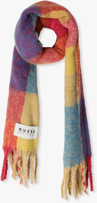 Mehrfarbige/Bunte GUESS Schal SCARF 50X180 - large