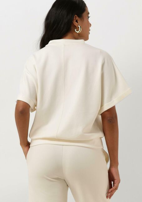 Nicht-gerade weiss SUMMUM Top SWEATER TOP SHORT SLEEVE - large