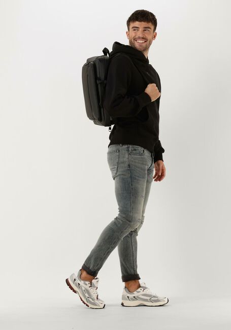 Schwarze CALVIN KLEIN Sweatshirt MICRO MONOLOGO HOODIE - large