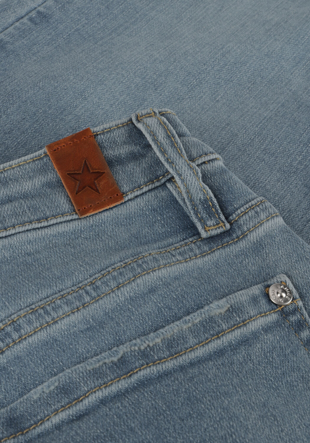 Blaue JANICE Slim fit jeans COOPER - large