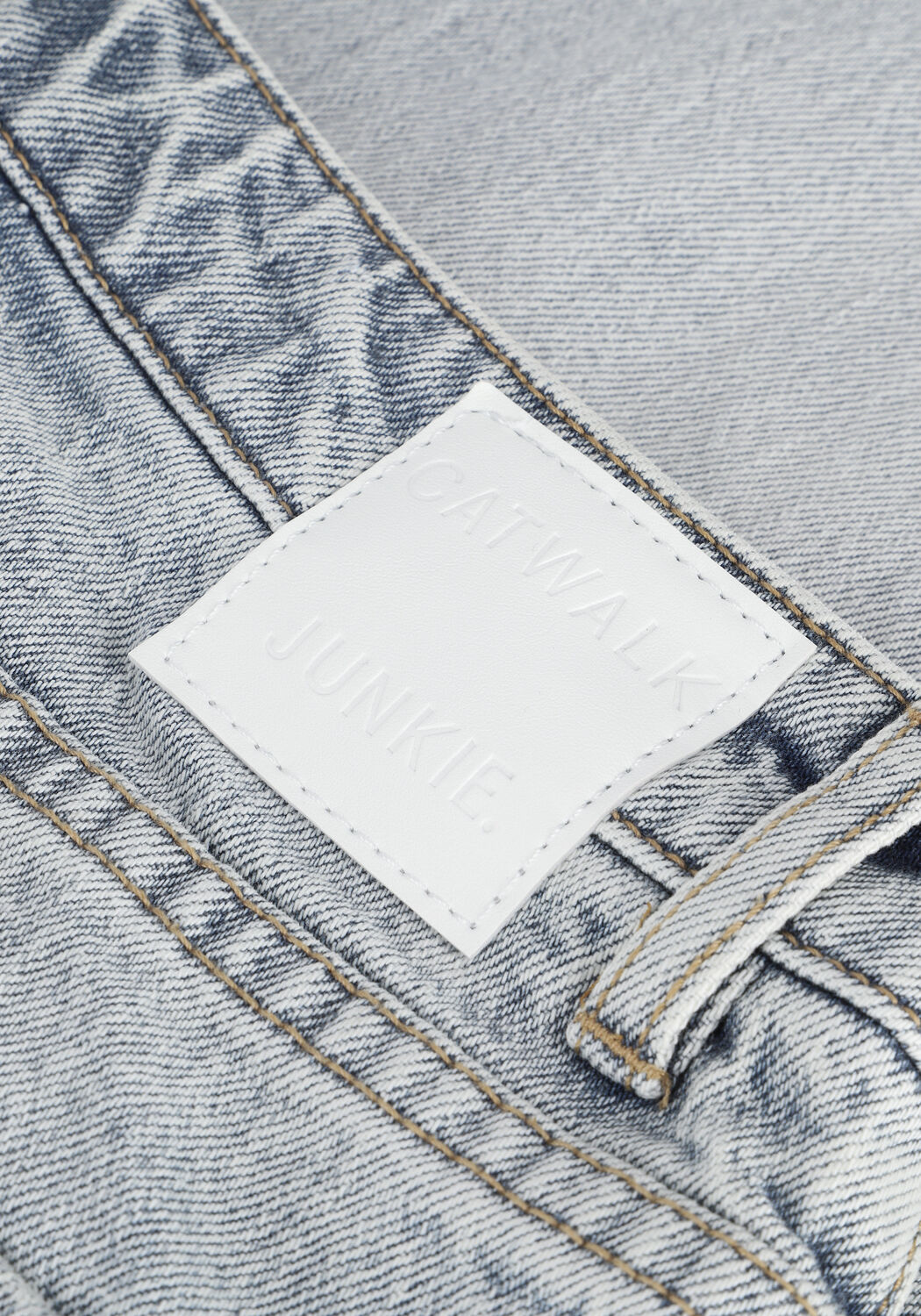 Blaue CATWALK JUNKIE Mom jeans JN CHRISTY BLUE SKY - large