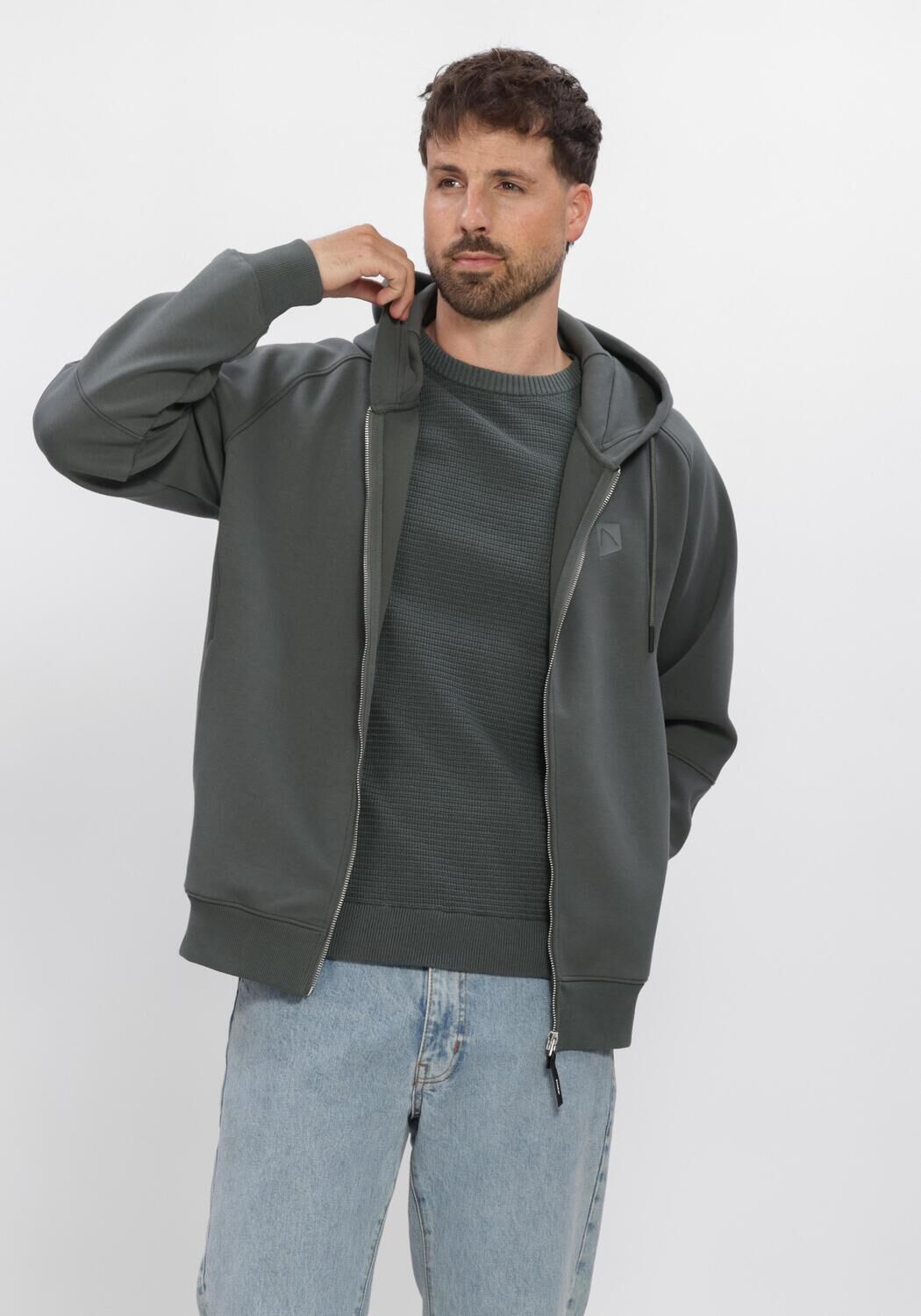 Anthrazit CHASIN Sweatshirt CORE AIR CARDIGAN - large