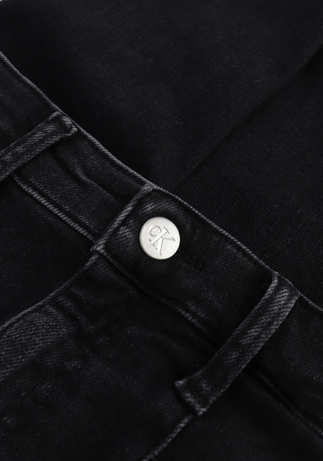 Schwarze CALVIN KLEIN Slim fit jeans HIGH RISE SKINNY - large