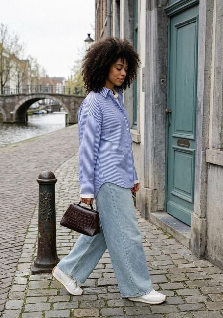 Blaue ELEH Blusen SS260034 - large